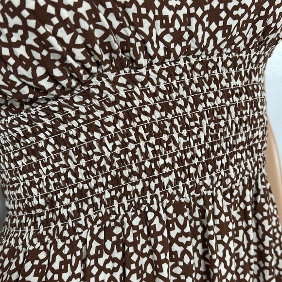 Charlotte Russe Rayon Bohemian Paisley Patterned Maxi Dress Size M - Picture 4 of 6